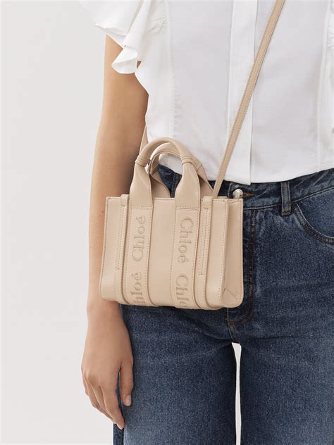 chloe woody bag mini|chloe woody bag small.